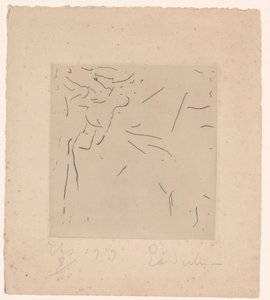 Composition abstraite - Erich Wichmann (signed by artist)