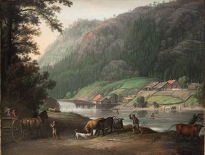 Tistedalen près de Frederikshald en Norvège