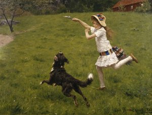 Camarades de Jeu - Erik Theodor Werenskiold