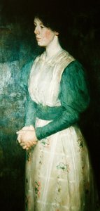 Portrait de Mlle Ellen Dick, vers 1900 - Erik Theodor Werenskiold