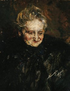 Portrait de mère - Ermenegildo Agazzi