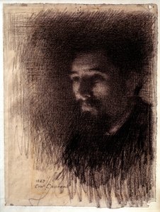 Portrait du peintre Georges Pierre Seurat - Ernest Joseph Laurent