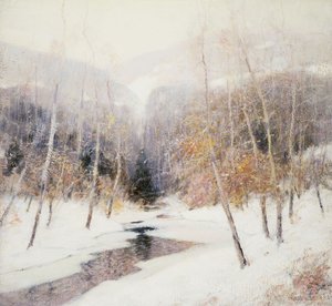 Chute de neige - Ernest Albert