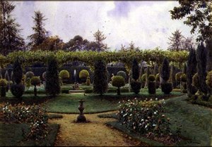 Jour gris, Brockenhurst, Hampshire - Ernest Arthur Rowe