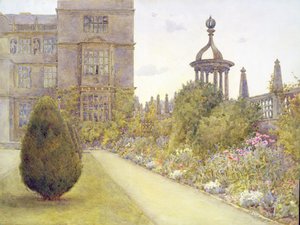 La cour est, Montacute House, Somerset - Ernest Arthur Rowe