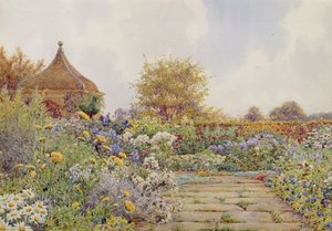 Les jardins de Chequers Court, Buckinghamshire - Ernest Arthur Rowe