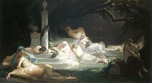 Nymphes à la tombe d