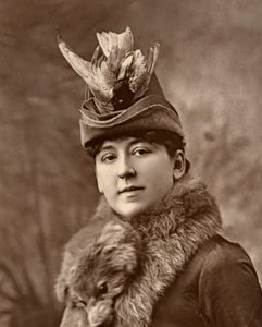 Amy Roselle, actrice britannique, 1887 - Ernest Barraud