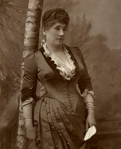 Mme John Wood, actrice et directrice de théâtre britannique, 1888