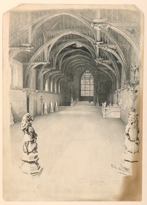 Intérieur de Westminster Hall - Ernest Clifford Peixotto