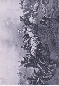 Capture de la batterie française par le 52e régiment d