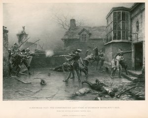 Complot de la poudre à canon; La dernière résistance des conspirateurs à Holbeach House, 7 novembre 1605 - Ernest Crofts