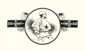 Pêcheur séchant son dos - Ernest Edward Briggs