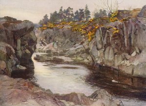 La gorge sous le Linn - Ernest Edward Briggs
