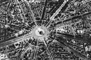 Vue aérienne de la Place de l