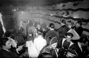 Une taverne à Montparnasse, Paris, 1931 - Ernest Flammarion