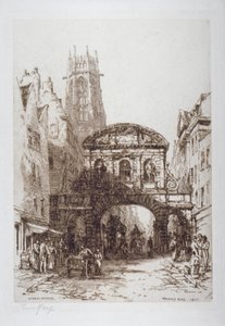 Temple Bar, Londres, 1877 - Ernest George