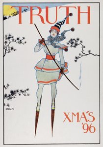 Couverture de Truth, Noël 96, pub.1896 - Ernest Haskell