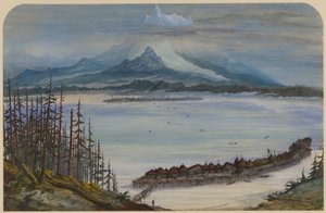 Paysage préhistorique, 1871