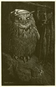 Le Hibou et la Sauterelle