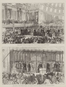 La Reine au Palais du Peuple - Ernest Henry Griset