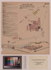 Record Pulp Mill, Elkton, Maryland, Hexamer General Surveys, 1808 - Ernest Hexamer