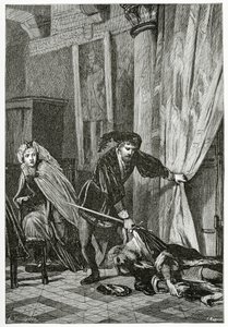 Scène de Hamlet, XIXe siècle