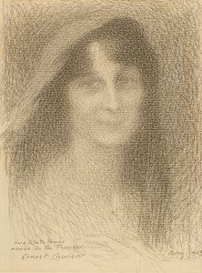 Tête de femme - Ernest Joseph Laurent
