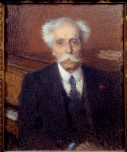 Portrait de Gabriel Fauré (1845-1924) compositeur français