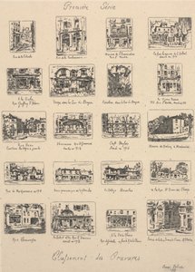 Première série, classifications des gravures - Ernest Laborde