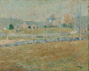 Une ferme abandonnée - Ernest Lawson