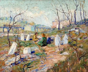 Cimetière - Ernest Lawson