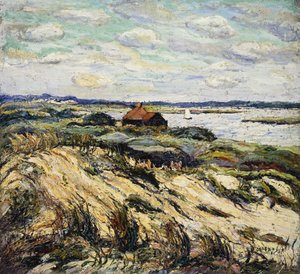 Cabane sur la baie
