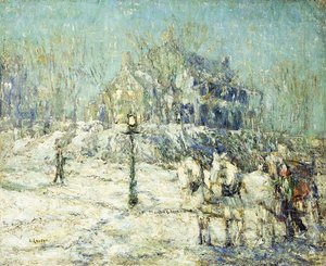 La maison Dyckman - Ernest Lawson