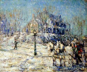 La maison Dyckman, 1913 - Ernest Lawson