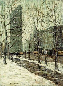 Le Flatiron Building - Ernest Lawson