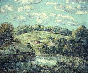Le vieux moulin, Wilton, Connecticut - Ernest Lawson