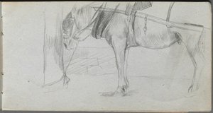 Carnet de croquis, page 06 : Étude d