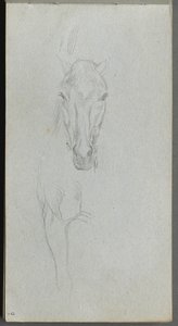 Carnet de croquis, page 09 : Étude d