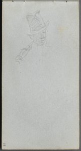 Carnet de croquis, page 17 : Buste d