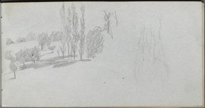 Carnet de croquis, page 18 : Étude d
