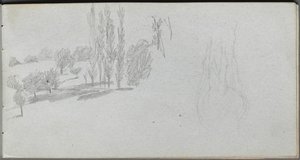 Carnet de croquis, page 18 : Étude d