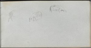 Carnet de croquis, page 20 : Étude d