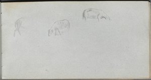 Carnet de croquis, page 20 : Étude d