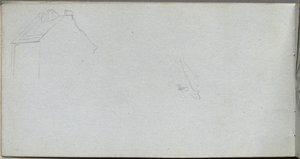 Carnet de croquis, page 54 : Étude d