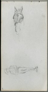 Carnet de croquis, page 69 : Étude d