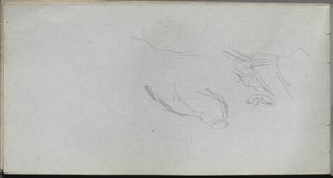Carnet de croquis, page 72 : Étude de figure