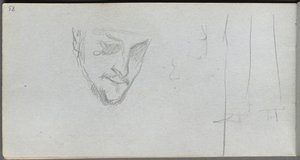 Carnet de croquis, page 83 : Étude d