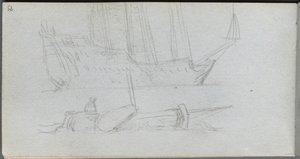 Carnet de croquis, page 85 : Étude d