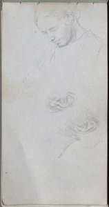 Carnet de croquis, page 96: Étude d